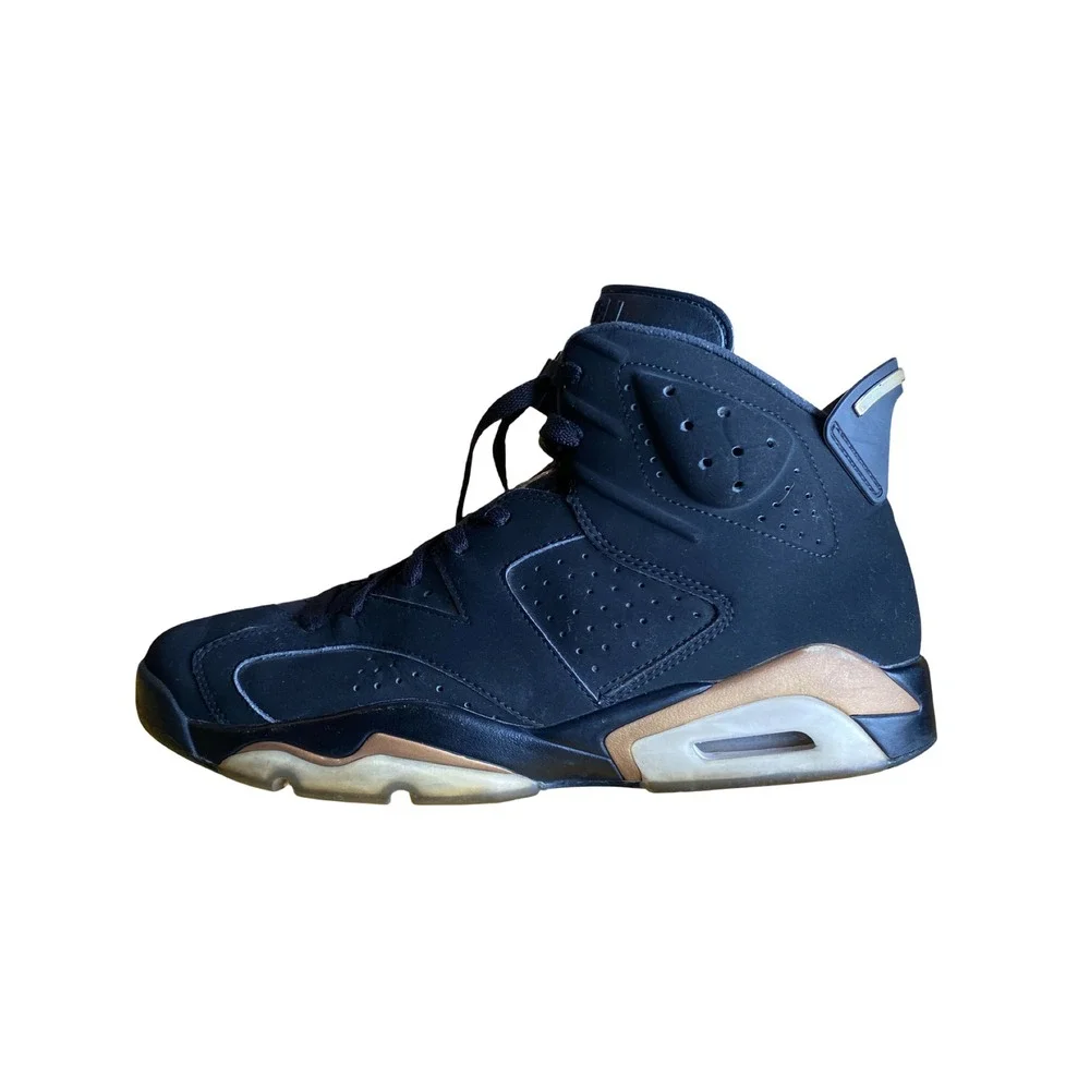 Air Jordan 6 Retro DMP Defining Moments Black Metallic Gold CT4954-007 Mens 10.5